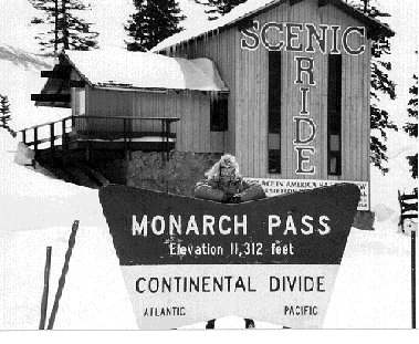 Monarch Crests is the Continental Divide